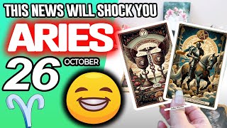 Aries This News Will Shock You Horoscope For Today October 26 2025 Tarot October