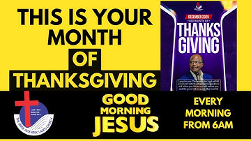 LIVE: #GOOD_MORNING_JESUS | #GMJ SEASON 2025 | #ComingToSeekHisFace | #GodCanBeTrusted | #DAY342