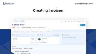 Creating Invoices - Business Line Guides screenshot 5