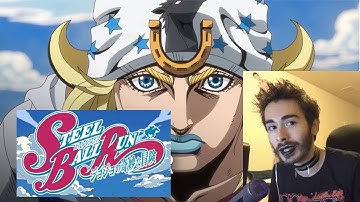 MoistCr1TiKaL/Penguinz0 reacts to STEEL BALL RUN JoJo’s Bizarre Adventure Part 7 Official Trailer