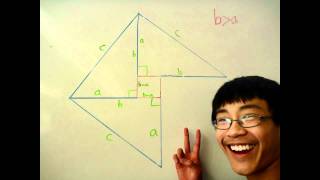 Proving the Pythagorean Theorem - The Easiest Way