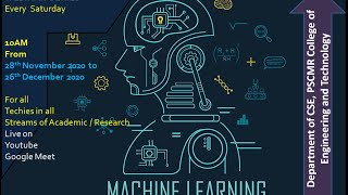 Machine Learning Webinar Series