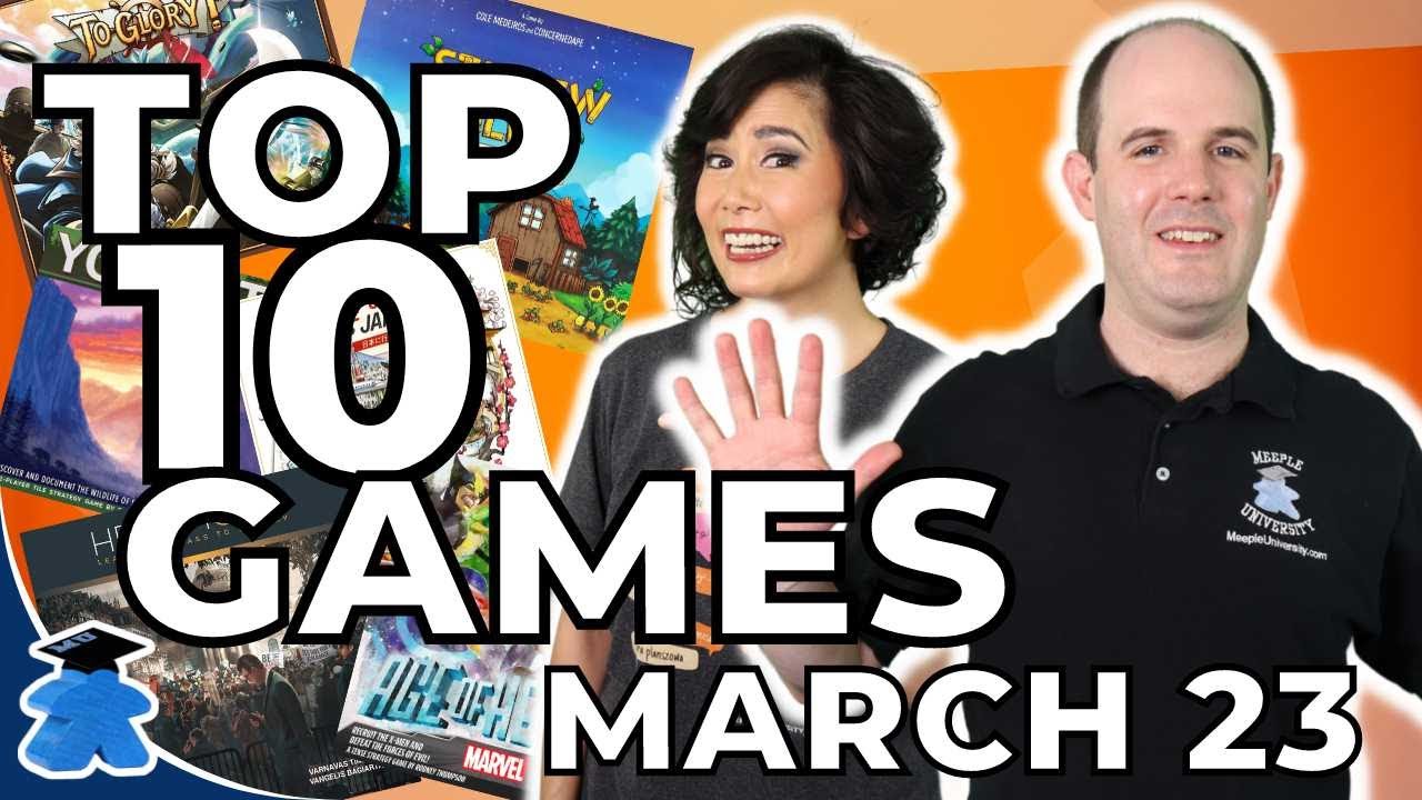 Top 10 Games - March 2023