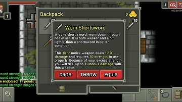 Dual Wield in action (Yet Another Shattered Dungeon)