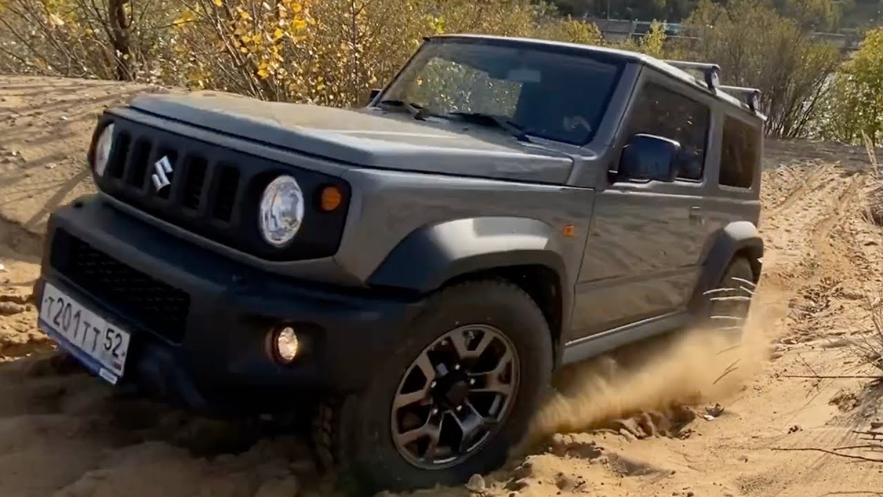 Suzuki jimny на бездорожье