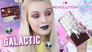 Space Girl Makeup using the GALACTIC palette | I Heart Revolution