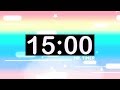 15 minute countdown timer with music for kids