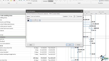 40   Adding Notes to Tasks or Resources