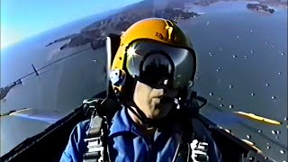 RARE Blue Angels Cockpit Video with Comms | 1997 San Francisco Fleet Week Air Show