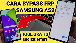 How to Bypass Frp Samsung Galaxy A52 (A525F) Locked Google Account with Free Tools‼️