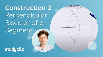 2. Maths Construction 2 - Perpendicular bisector of a segment