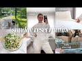 Sunday reset routine  cleaning grocery haul healthy meal prep selfcare  more