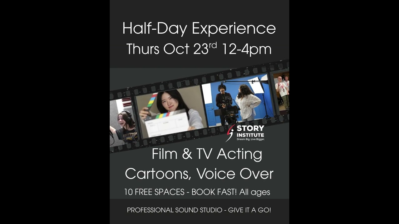 FREE 4 Hour Acting Class – Only 10 Seats!