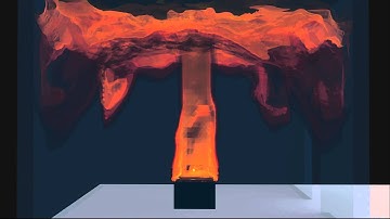Fire in a Room in Blender with OpenFOAM