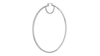 Guess Large Hoop With Inside Hoop Look Earrings Sku 9295762