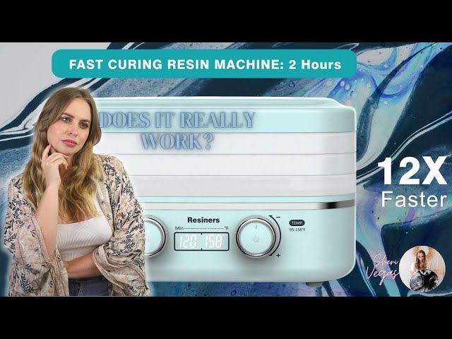 Cure Epoxy Resin FAST! Resiners Smart Curing Machine Review! 