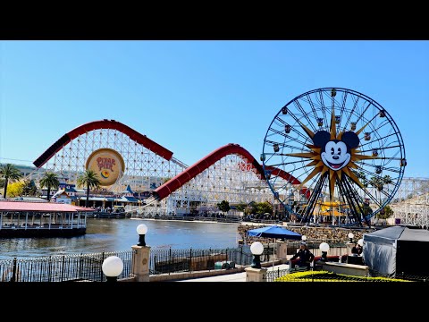 Disney California Adventure 2022 Complete Walking Tour in 4K | Disneyland Resort Anaheim California