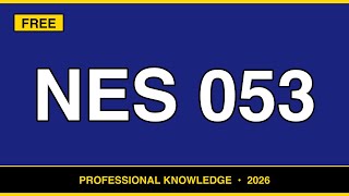 NES 053 Study Guide | Assessment of Professional Knowledge Elementary Exam Prep 2026