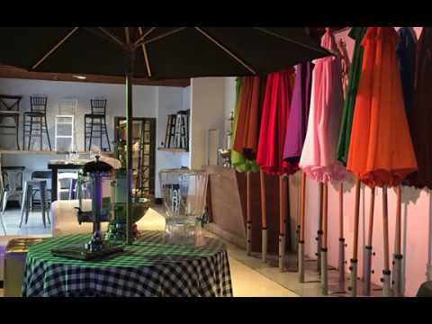 Party Rental Showroom Warehouse Youtube