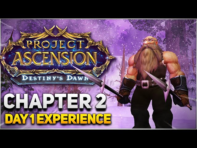 CHAPTER 2 IS FINALLY HERE! LETS GO | Project Ascension S9 | ALL RANDOM Classless WoW | Ep.6 class=