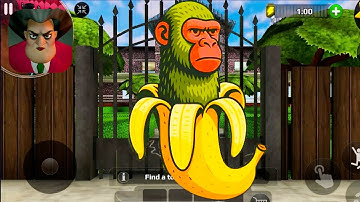 Scary Teacher 3D - New Chimpanzini Bananini Update Special Chapter Part 16 Gameplay Android IOS