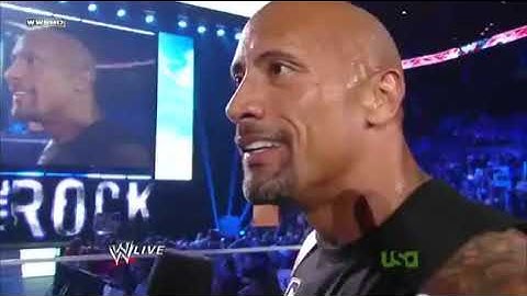 The Rock, John Cena, The Miz and R-Truth Segment 2011