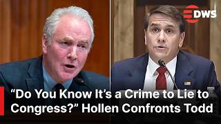 WATCH: Sen. Van Hollen Presses Attorney General Todd on Epstein Pardons in Fiery Exchange | AC1E Wealth