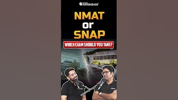 NMAT vs SNAP: Which Exam Should You Focus On for More College Options? 🤔| #shorts