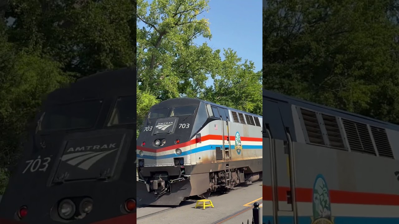 Amtrak P063 broke down!