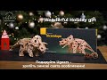 Чудовий подарунок до свята - Christmas Triceratops (UA)