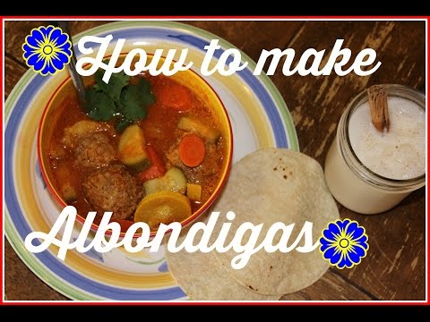 How to make Albondigas or Mexican Meatball Soup