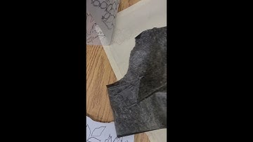 Transfer on Fabric: Chalk method and Transfer Paper method done Wendy