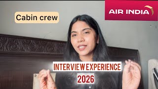 👉 I Got Selected in Air India Cabin Crew! Full Interview Experience ✈️