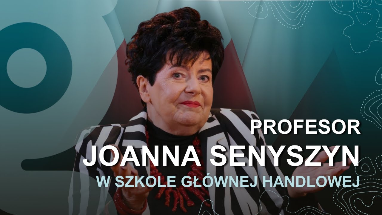 Wywiad z  Prof. Joanną Senyszyn w Szkole Głównej Handlowej