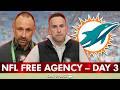Dolphins 2026 NFL Free Agency LIVE - Day 3: Dolphins Sign Lonnie Johnson, Josh Uche, Willie Gay
