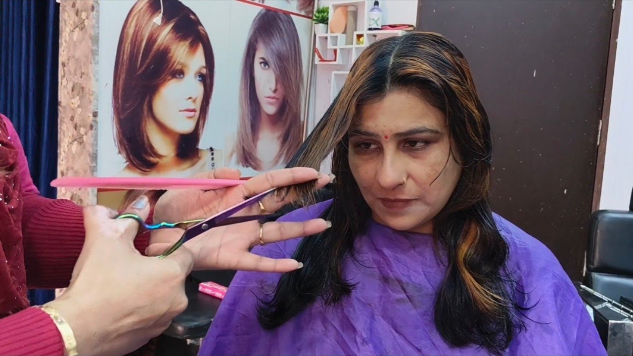 How to Do Step Cutting at Home | Full Tutorial in Hindi |  Layer vs Step Cutting Difference | #hair 