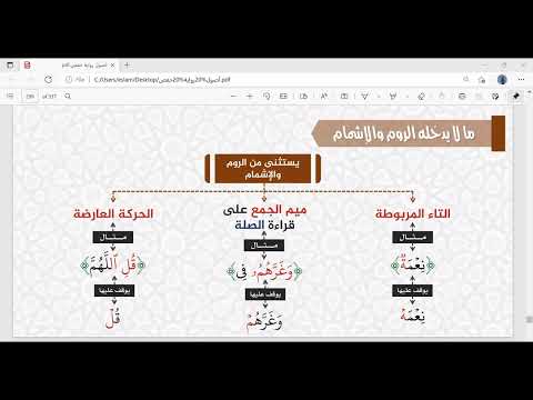 موانع الروم والاشمام