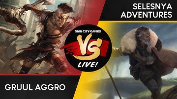 VS Live! | Gruul Aggro VS Selesnya Adventures | Standard | Match 3
