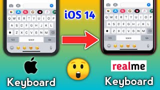 realme / Oppo Get iOS 14 new keyboard and emoji in Hindi | iOS 14 real emojis on any realme mobile screenshot 5