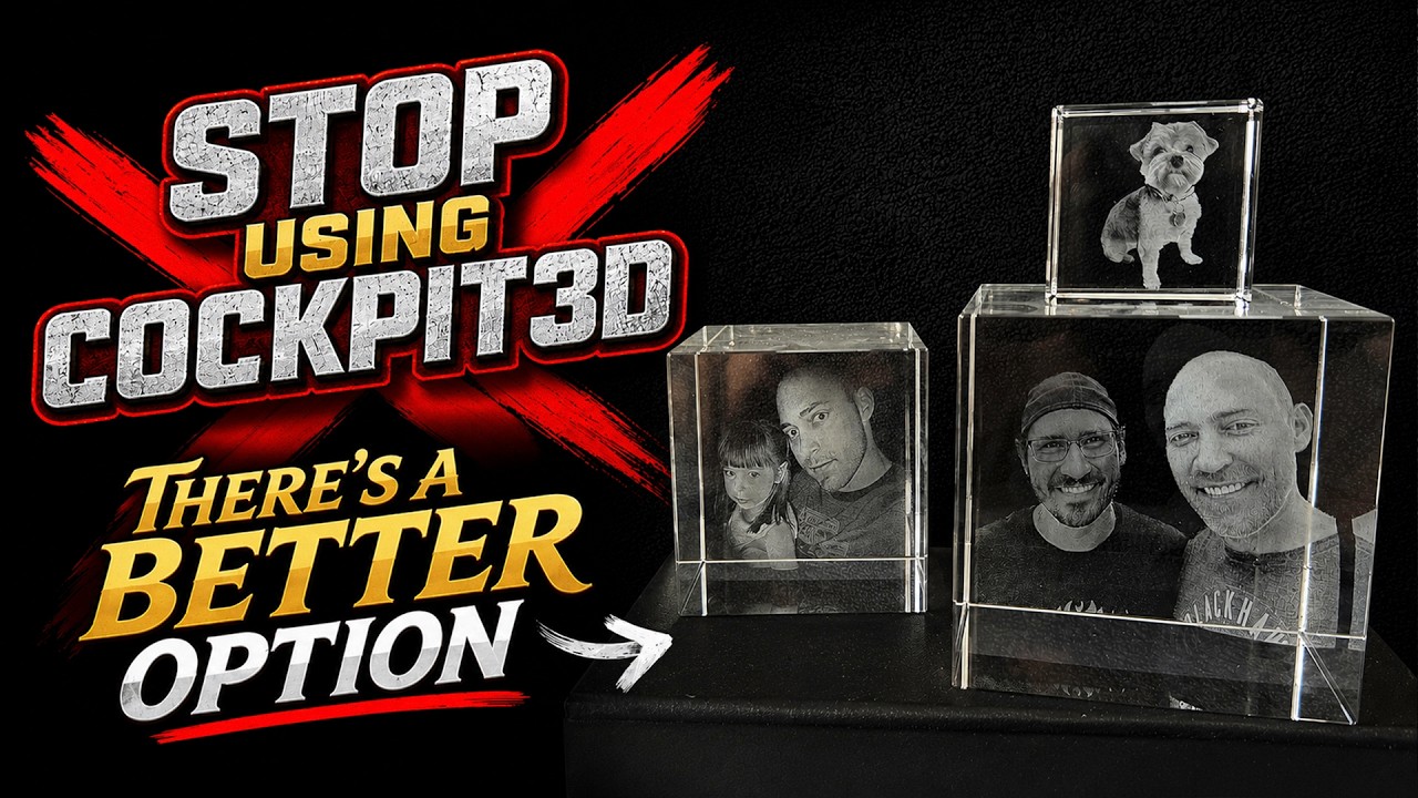The BEST Way To Convert Images for 3D Crystal Engravings | CrystalMe3D Pro