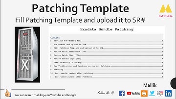 #07 What is Platinum Patching Template? How to Fill Patching Template?  Platinum Bundle Patching