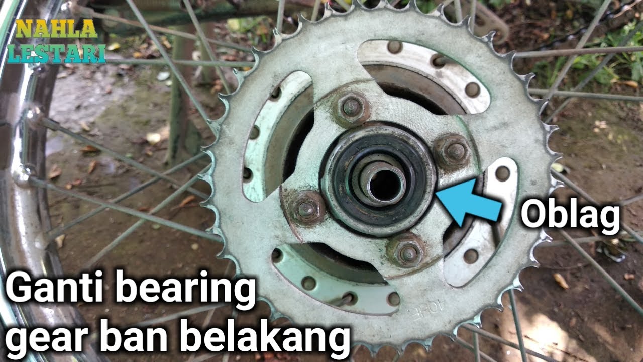 Cara Ganti Bearing Gear Belakang Supra X Nahla Lestari YouTube