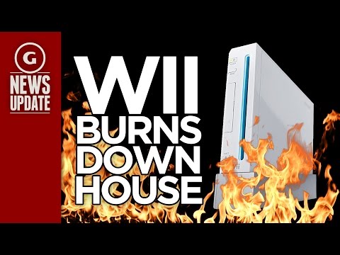 Man Says Wii Burned His House Down - GS News Update - YouTube