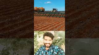 Tractor engine attached to a new model machine and doing heavy duty 🚜🙌 #tractor #farmer #shorts