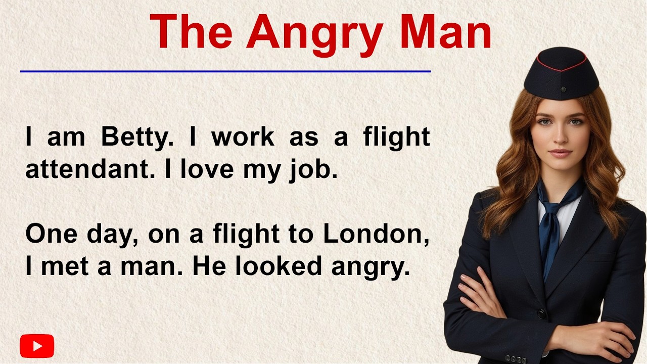The Angry Man ✅ Emotional English Story for Listening (A1_A2 Level) ✅