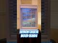 Lutron Caseta now has smart wood blinds! ☀️ #smarthome #interiordesign