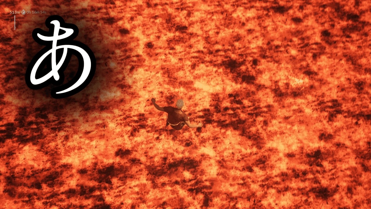 淡々と溶岩から逃げ頂上を目指すchained together lavamode【息抜き】