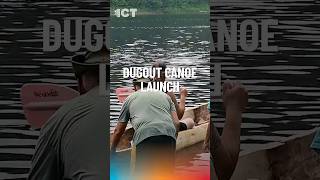 Menominee dugout canoe makes historic launch