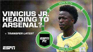 Vinicius Jr. to Arsenal: ESPN FC DEBATE the possible transfer 👀