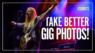 5 Tips for better concert photography for beginners in 60 seconds  |  #shorts